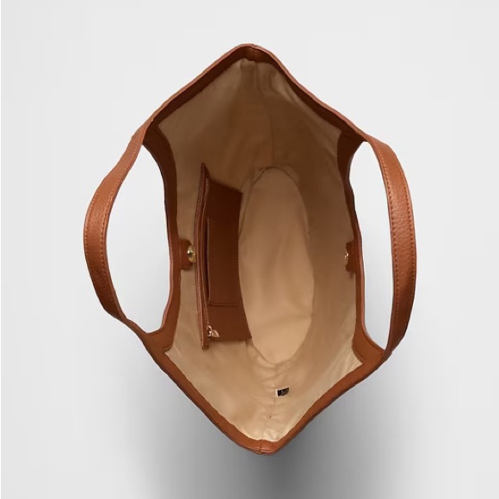 Banana Republic Straw Hobo Tote in Tobacco - Picture 4 of 10